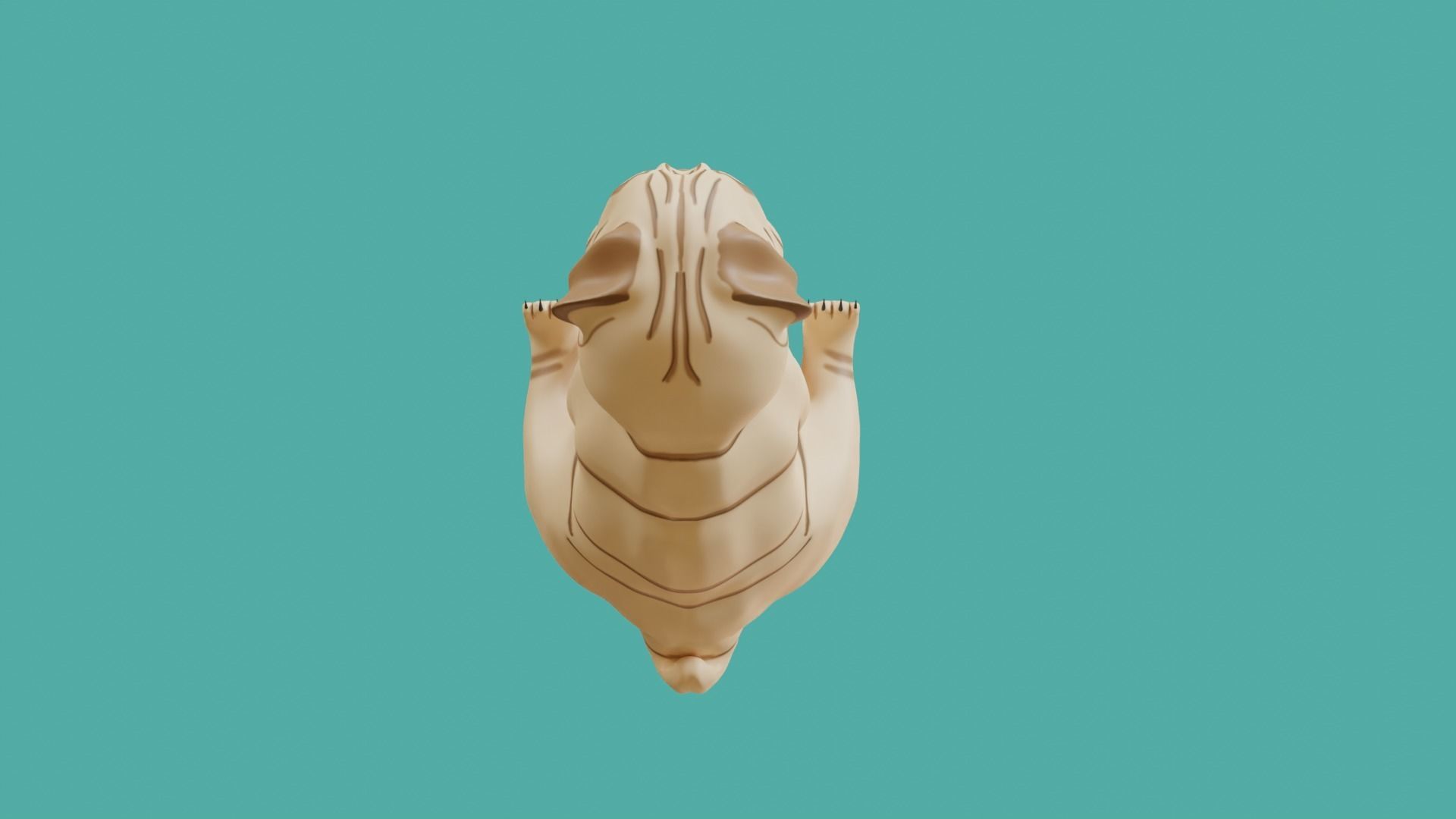 pug  sculpture and intelligence 3D print model_15