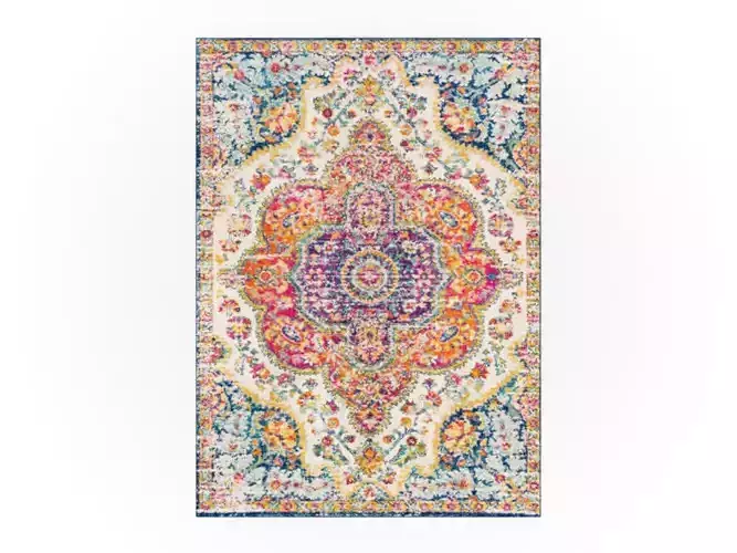 Carpet rug Low-poly 3D model