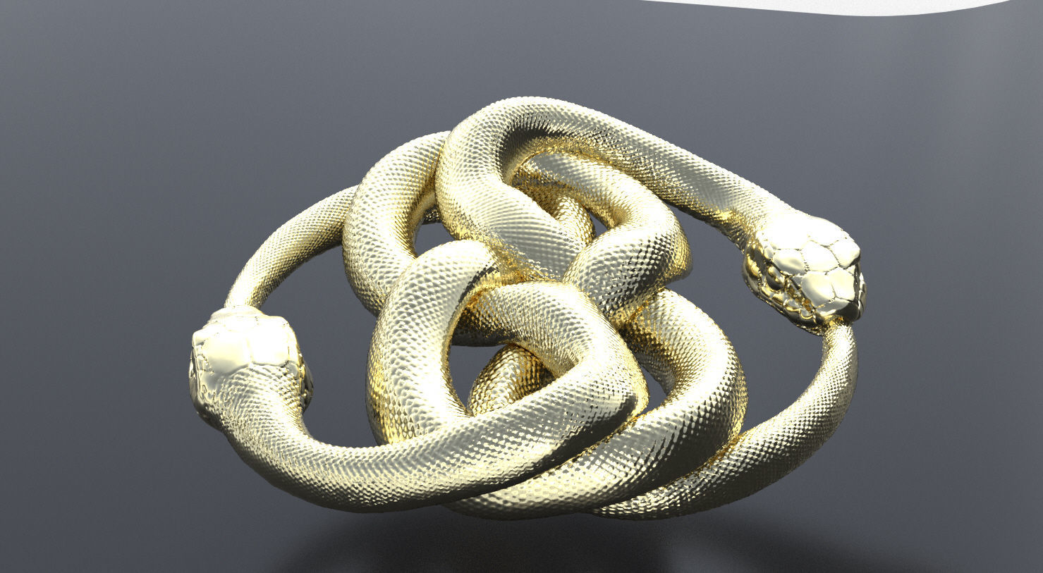 Serpent Ouroboros 3D print model or CNC model 3D print model_2