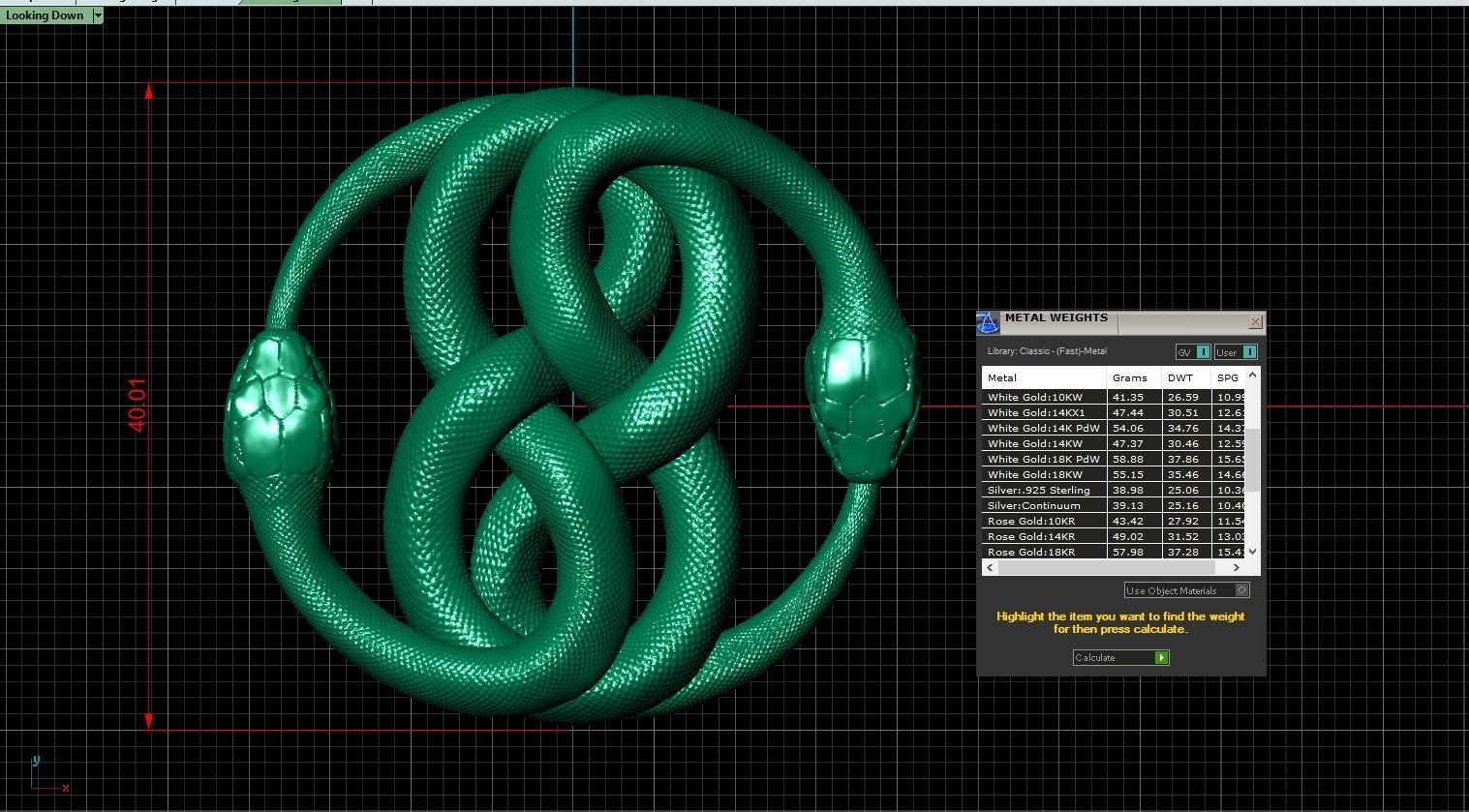 Serpent Ouroboros 3D print model or CNC model 3D print model_4