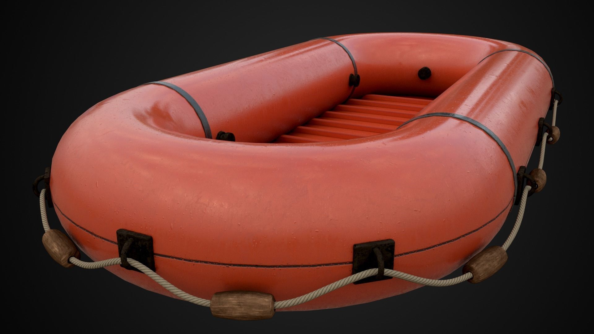 Life Boat 3D model_1