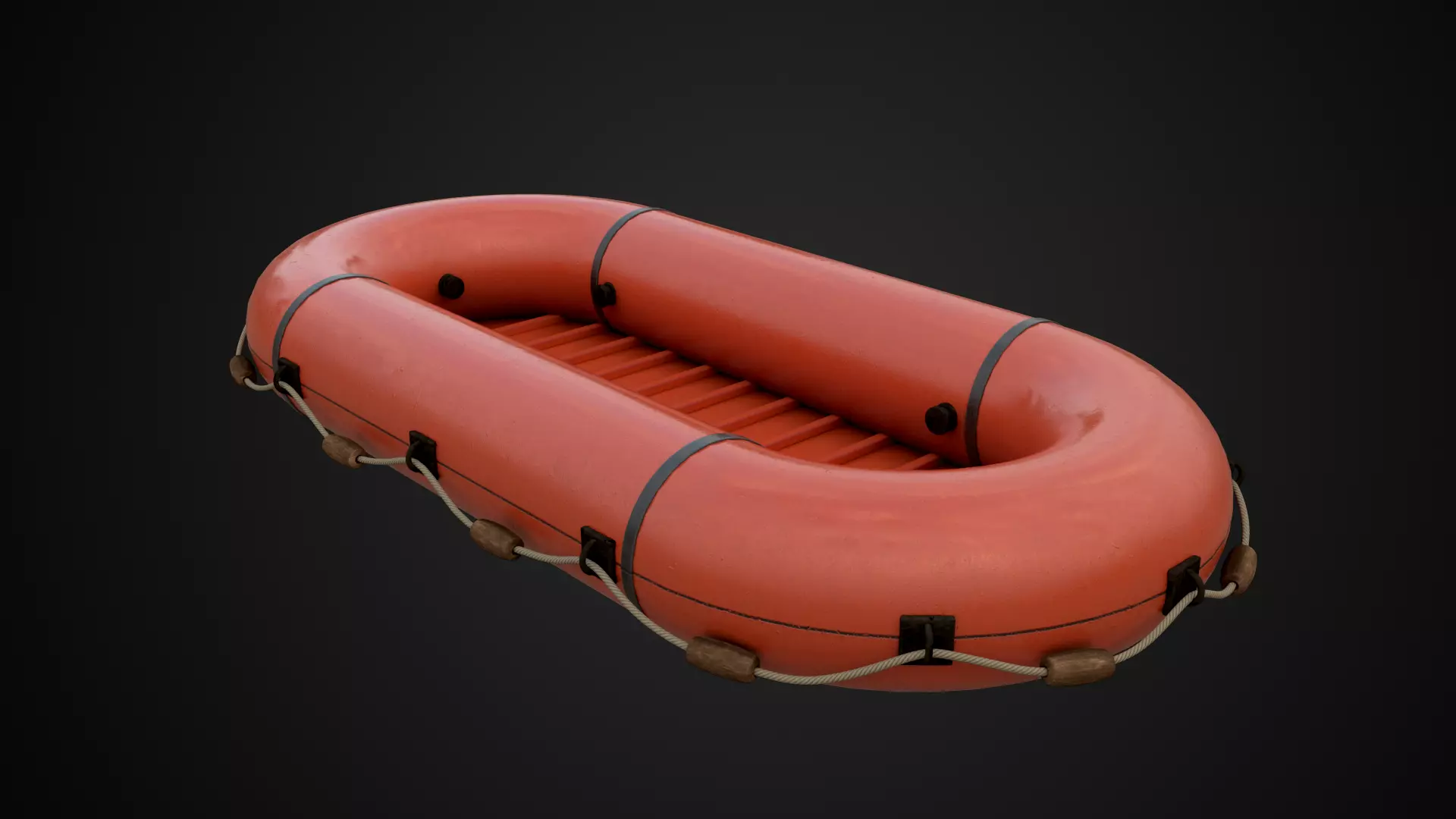 Life Boat 3D model_0