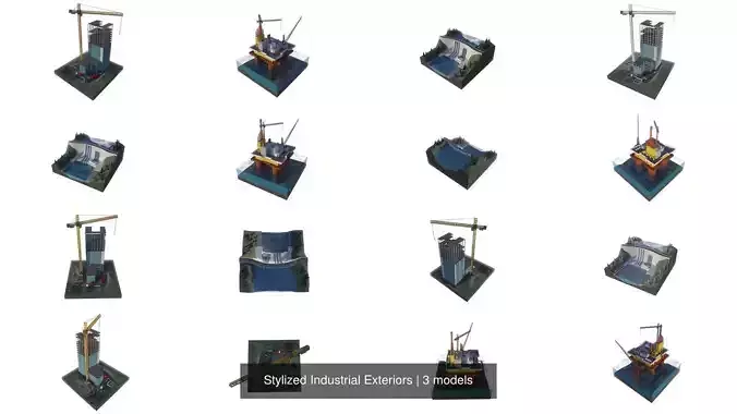 Stylized Industrial Exteriors