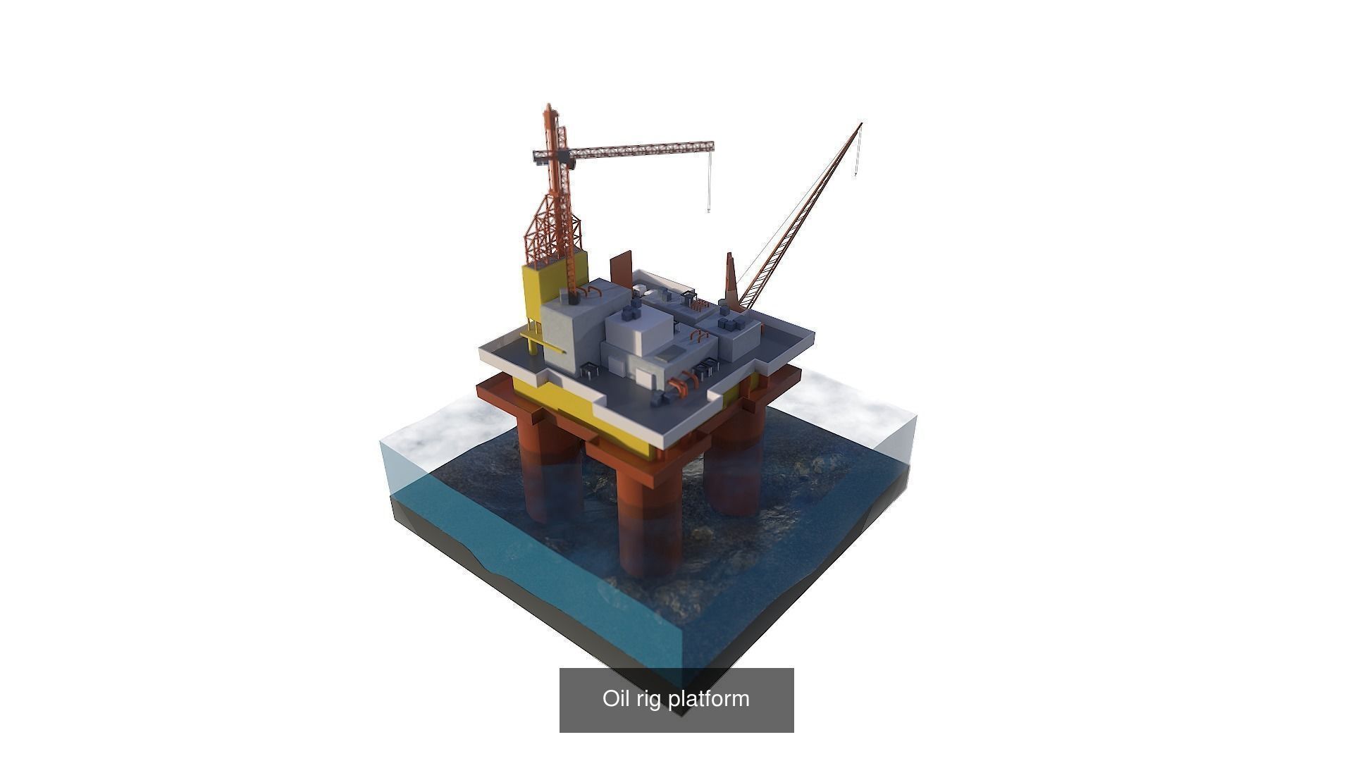 Stylized Industrial Exteriors 3D Model Collection_9