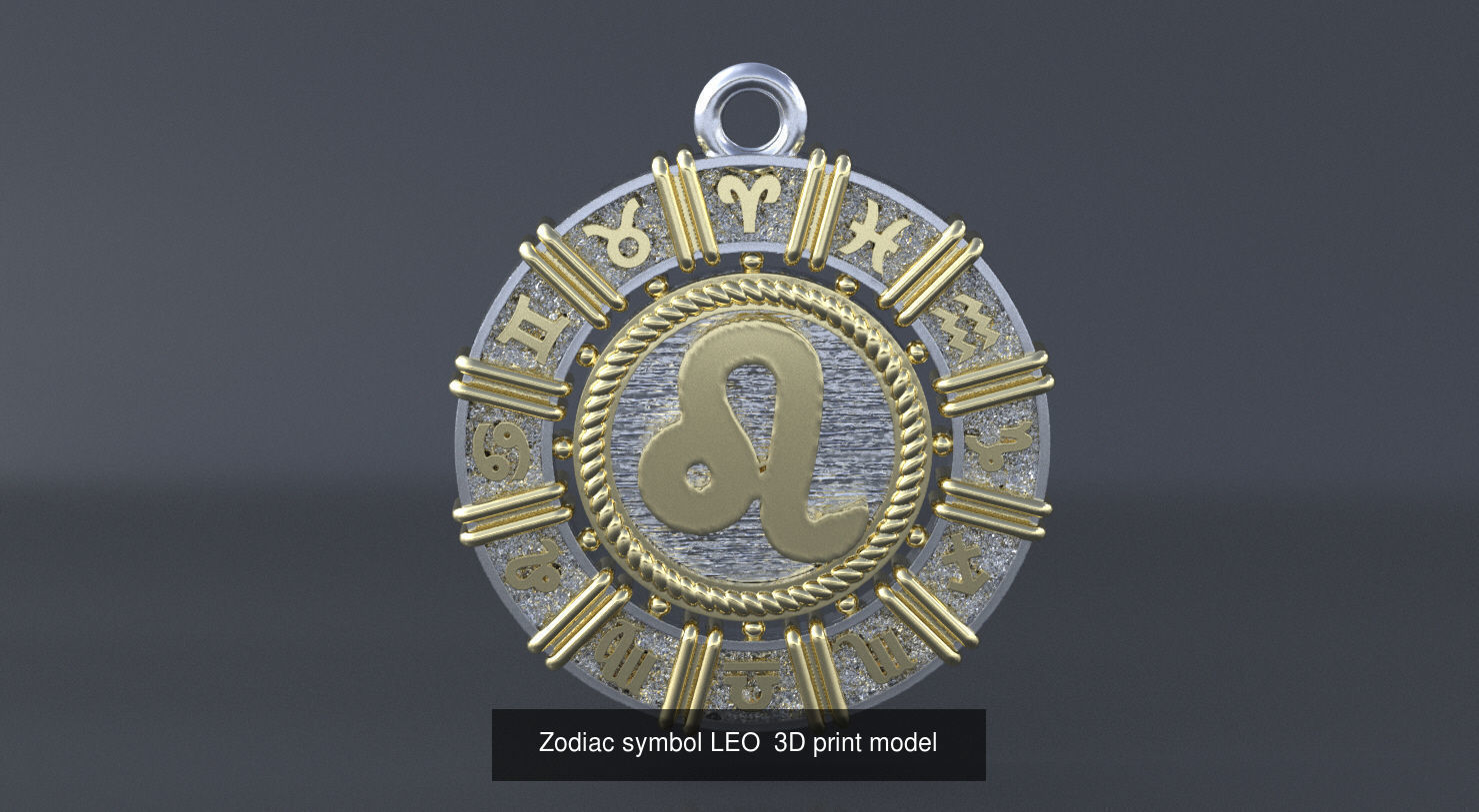 Zodiac signs 3D Model Collection_5