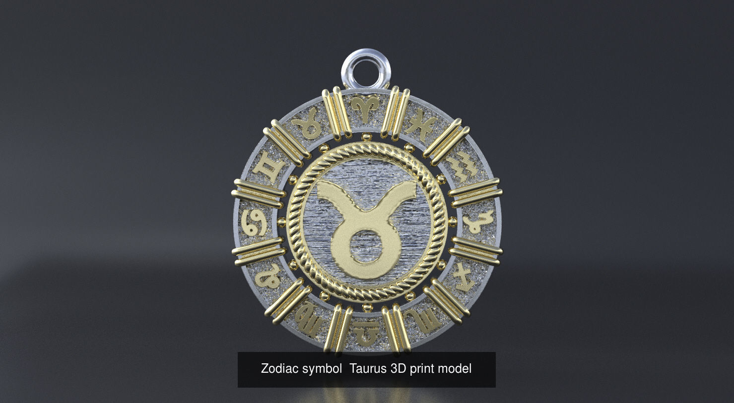 Zodiac signs 3D Model Collection_12