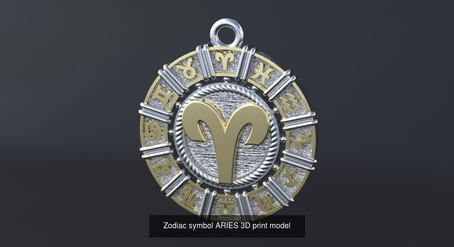 Zodiac signs 3D Model Collection_2