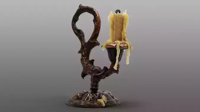 candlestick ornate candle holder