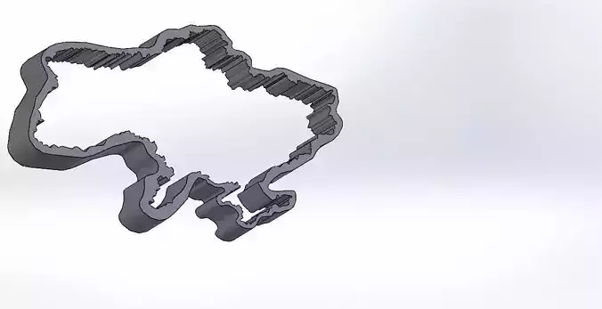 Ukraine map cookie cutter  DIY 
