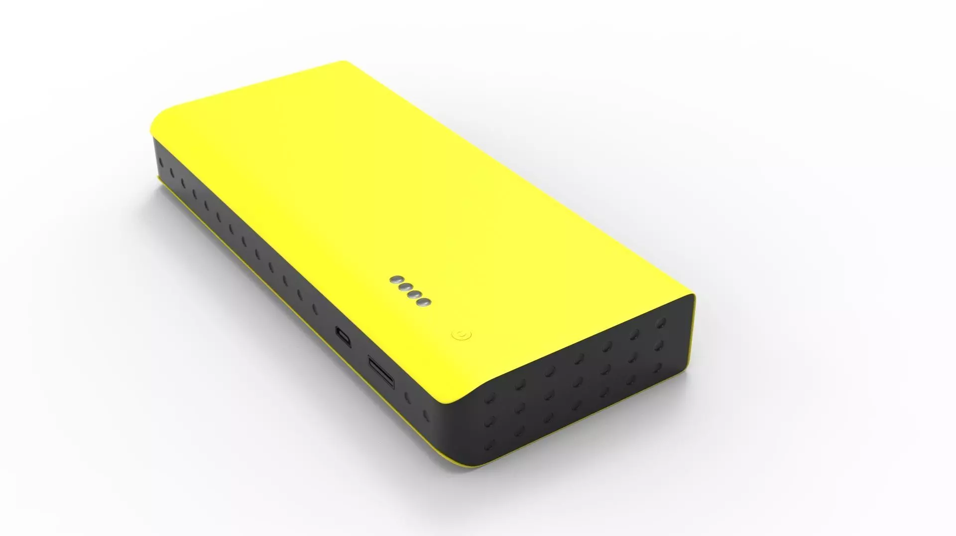 POWERBANK 01 YELLOW 3D model_0