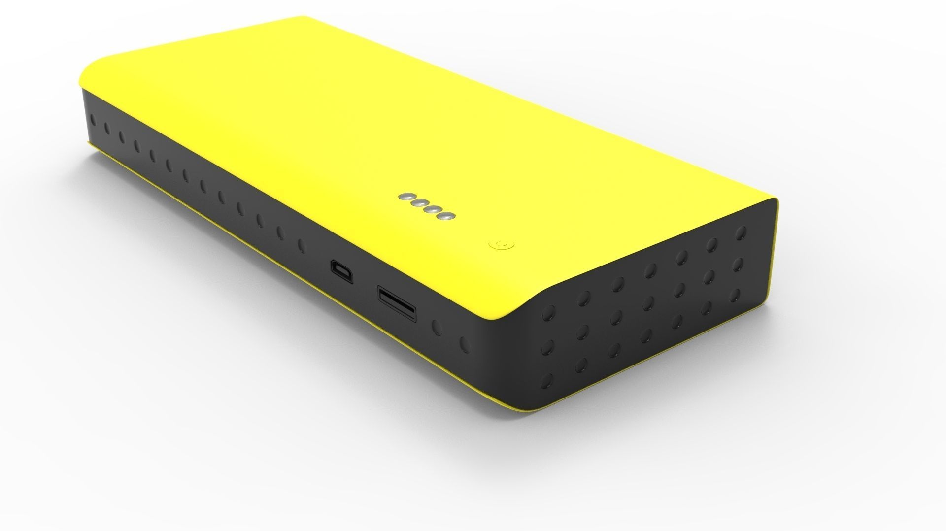 POWERBANK 01 YELLOW 3D model_28