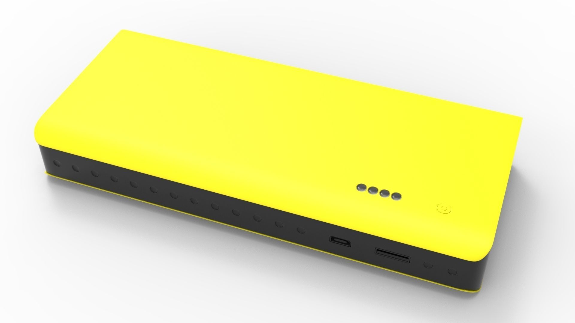 POWERBANK 01 YELLOW 3D model_8