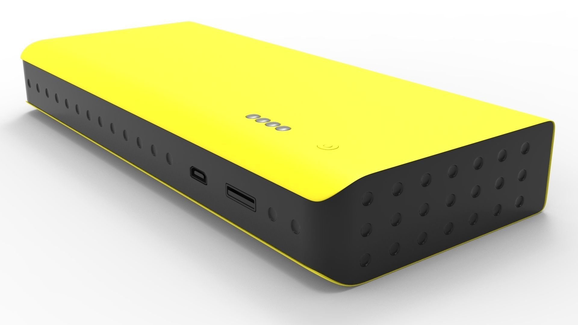 POWERBANK 01 YELLOW 3D model_9