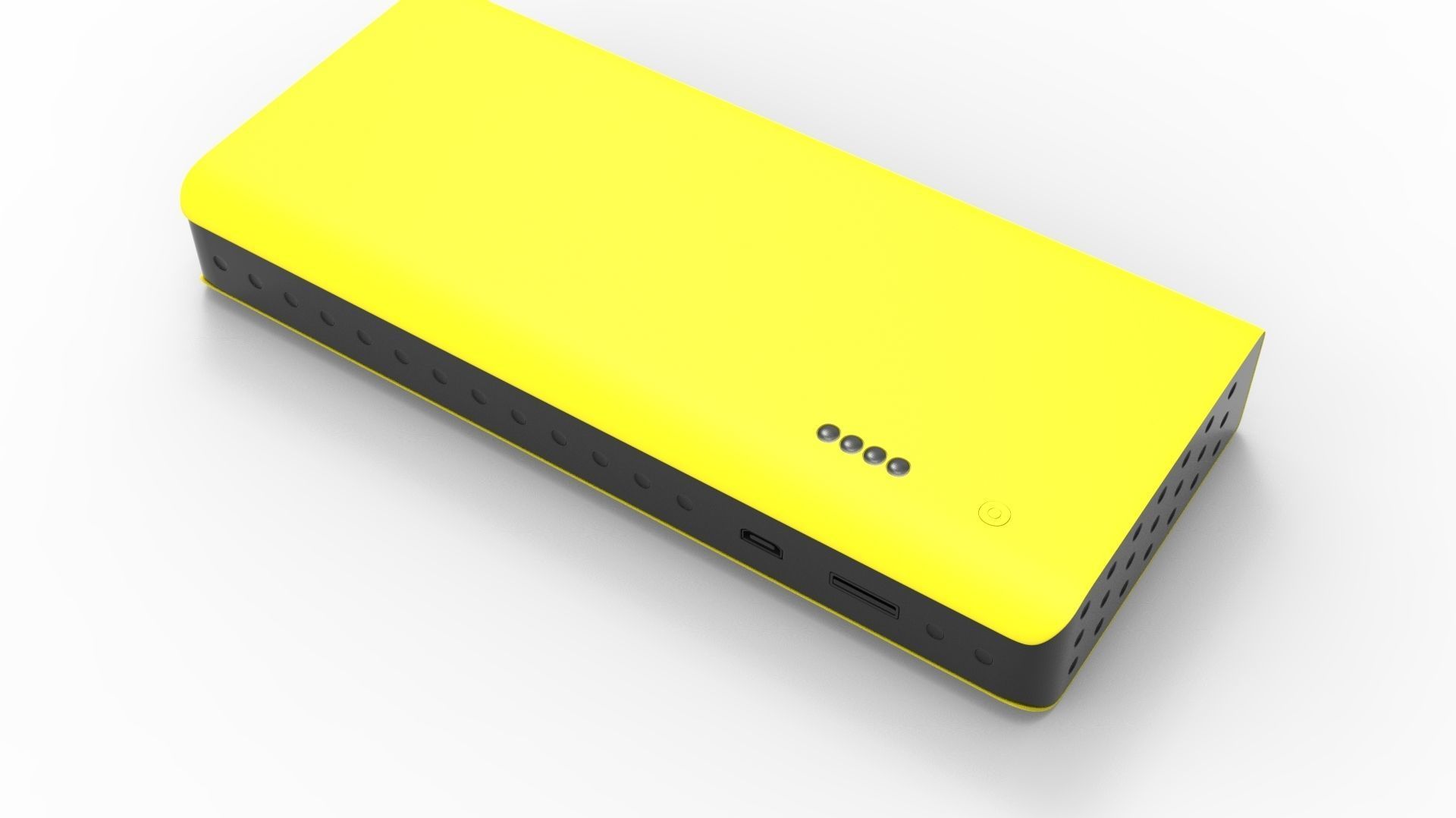 POWERBANK 01 YELLOW 3D model_24