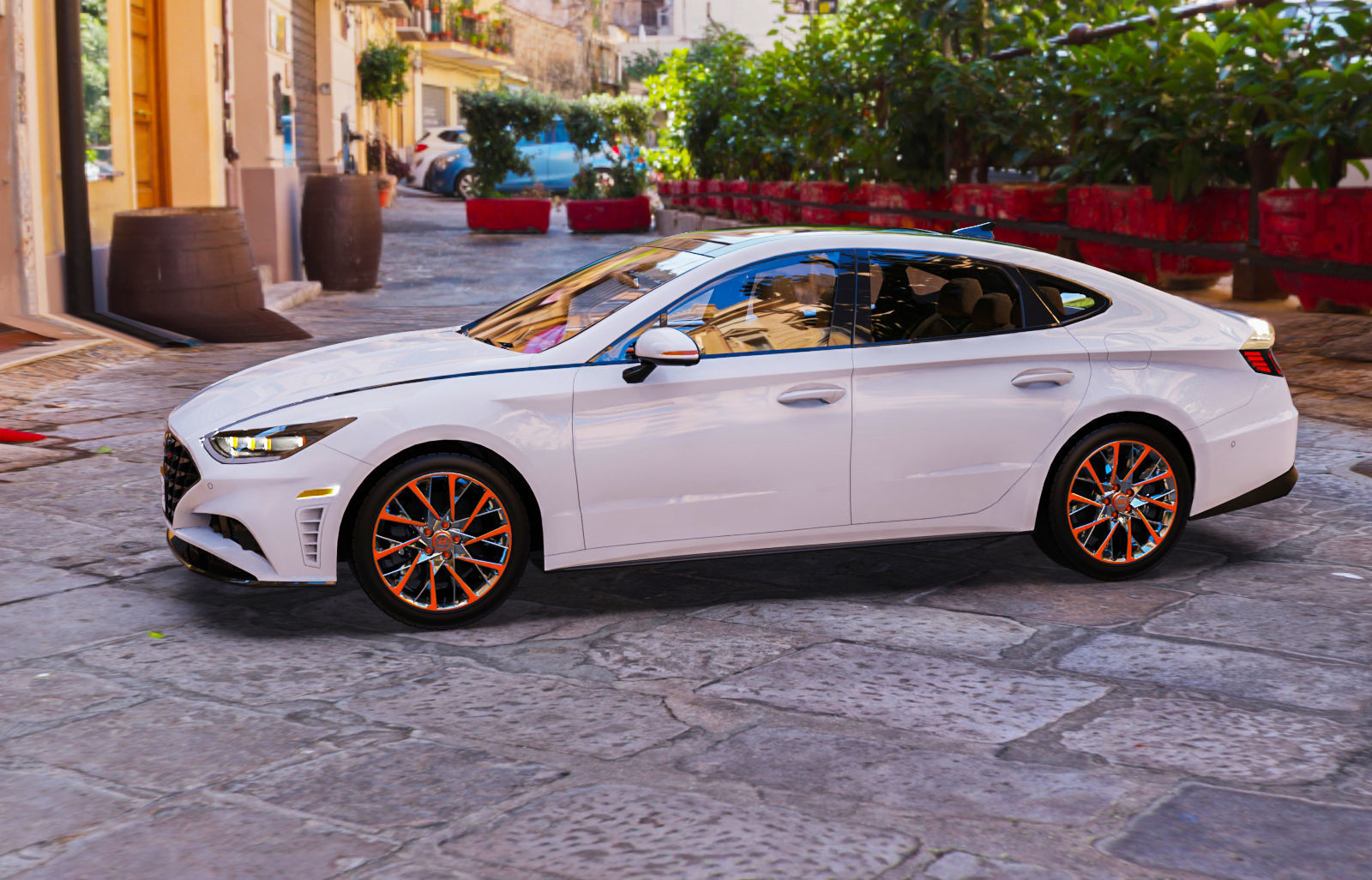 Hyundai Sonta Limited 2020 3D model_3