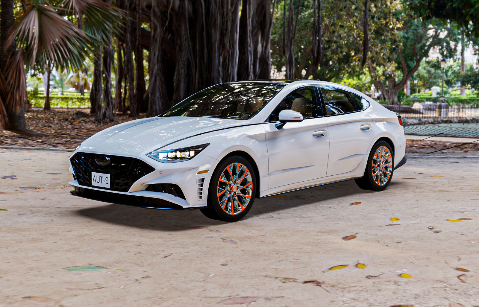 Hyundai Sonta Limited 2020 3D model_10