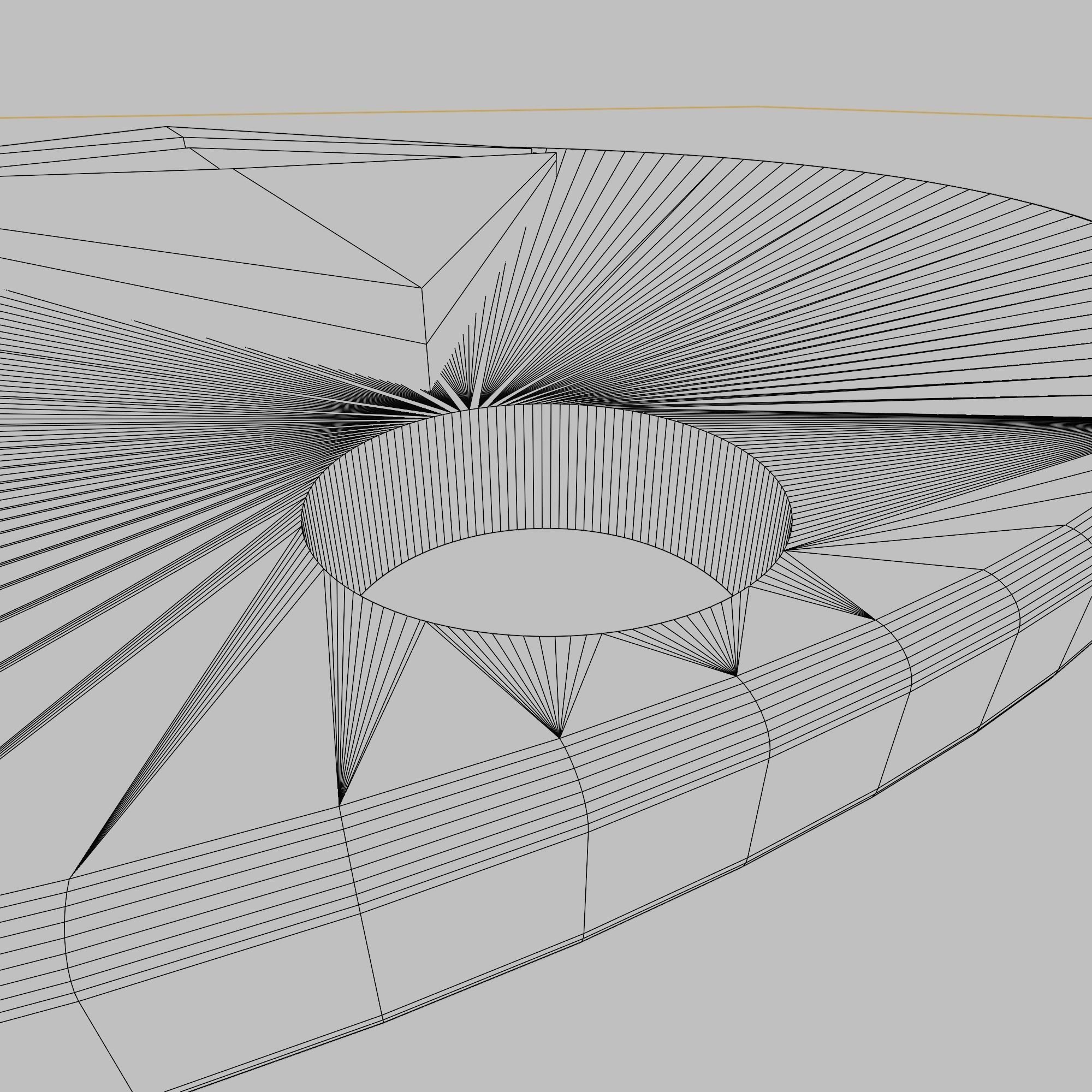 Etherum Pendant 3D print model_3