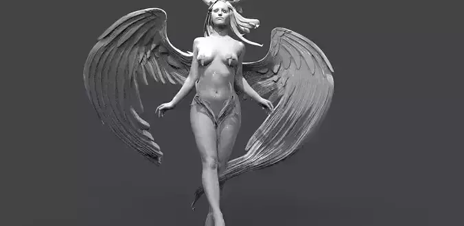 Angel Female Beauty Model Sculpture 