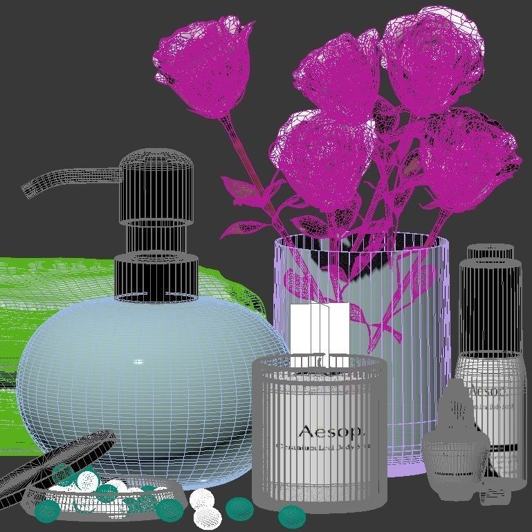 bathroom-accessories-set-3 3D model_10