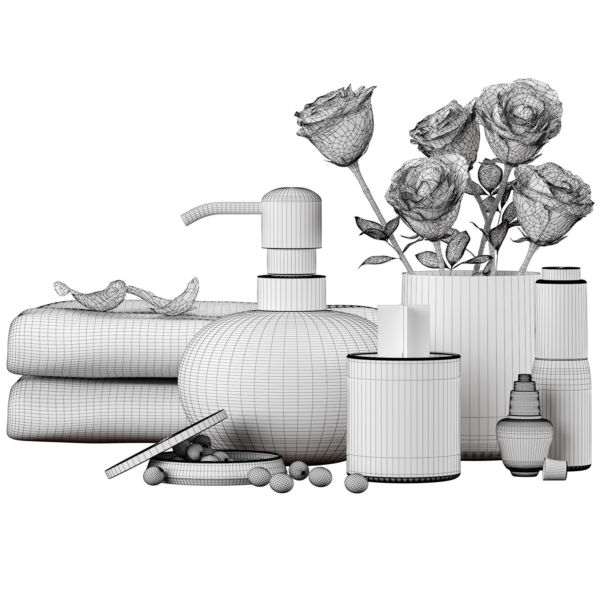 bathroom-accessories-set-3 3D model_1