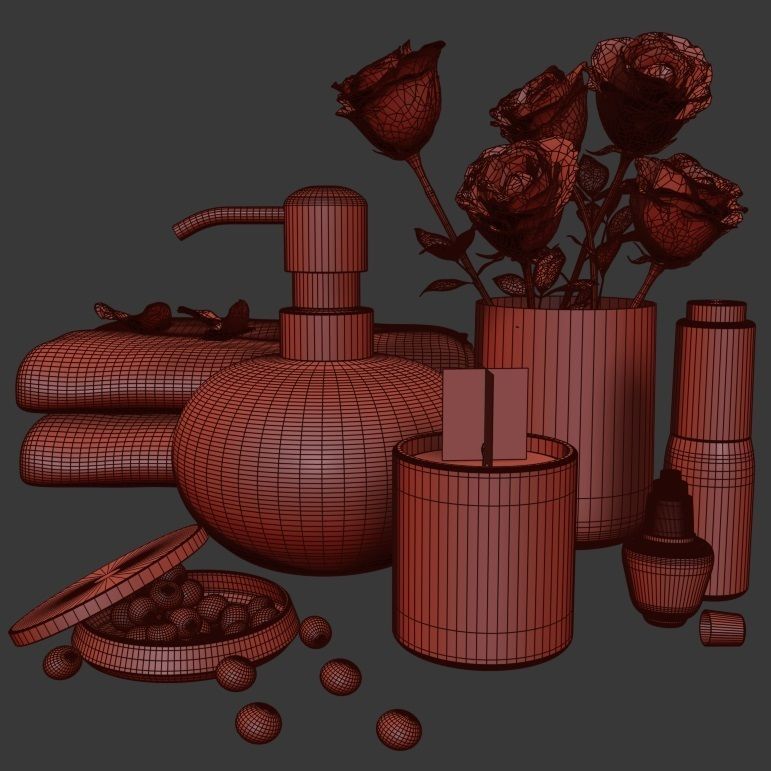 bathroom-accessories-set-3 3D model_6