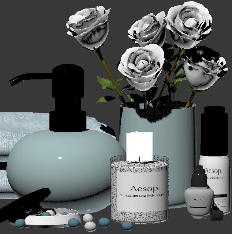 bathroom-accessories-set-3 3D model_9