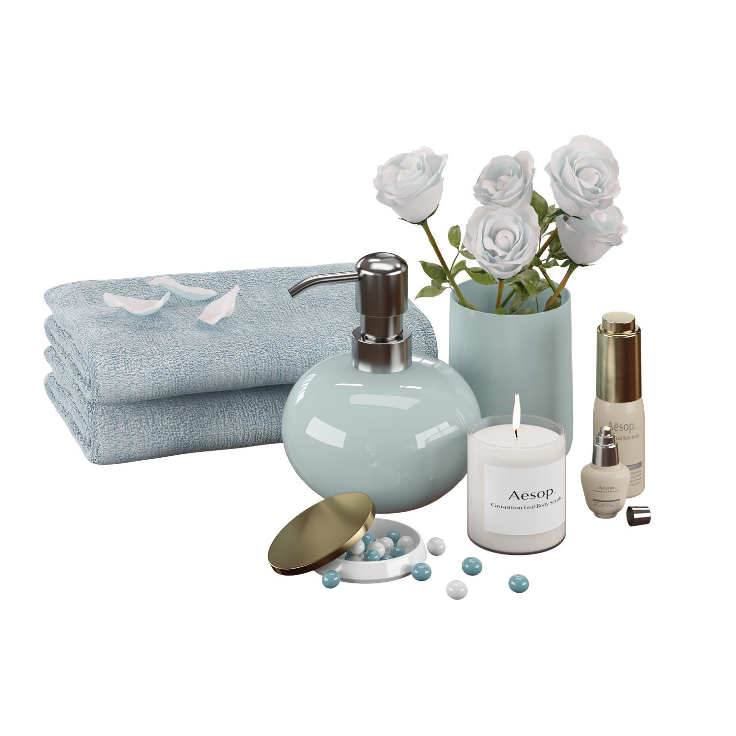 bathroom-accessories-set-3 3D model_3