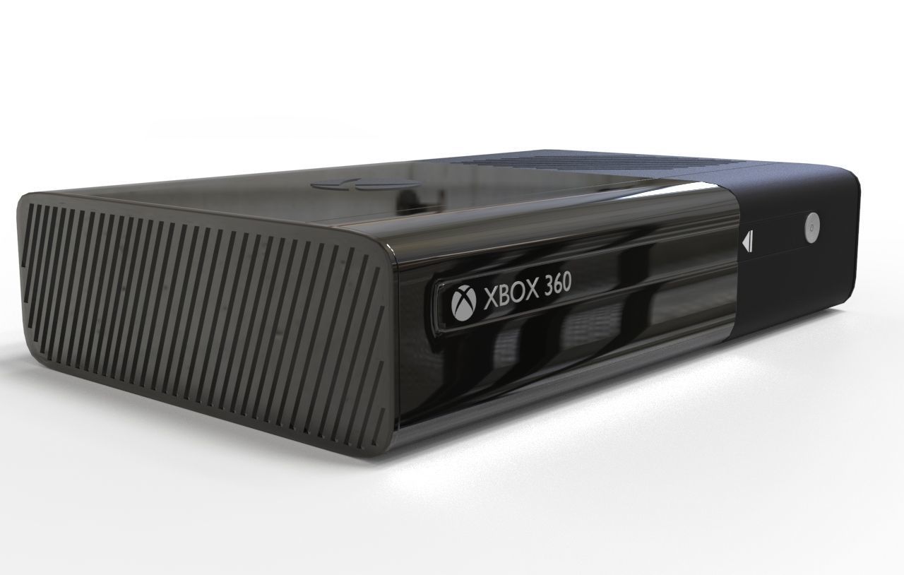 Xbox 360 3D model_2
