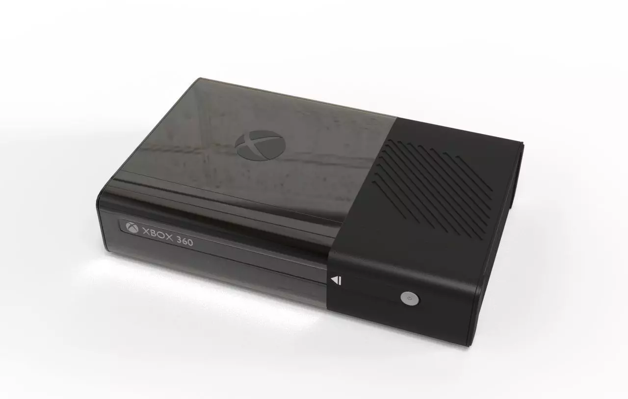 Xbox 360 3D model_0