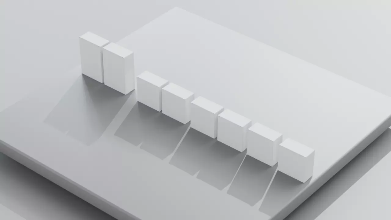 3D Pharma Tablet Box Modeling 3D model_0