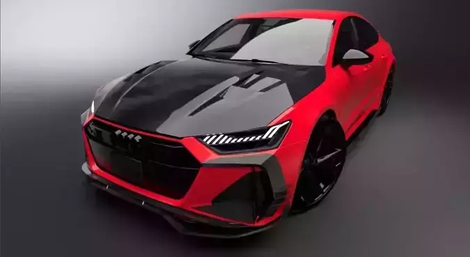 Audi RS7 Keyvany Bodykit 2021 HQ Detail