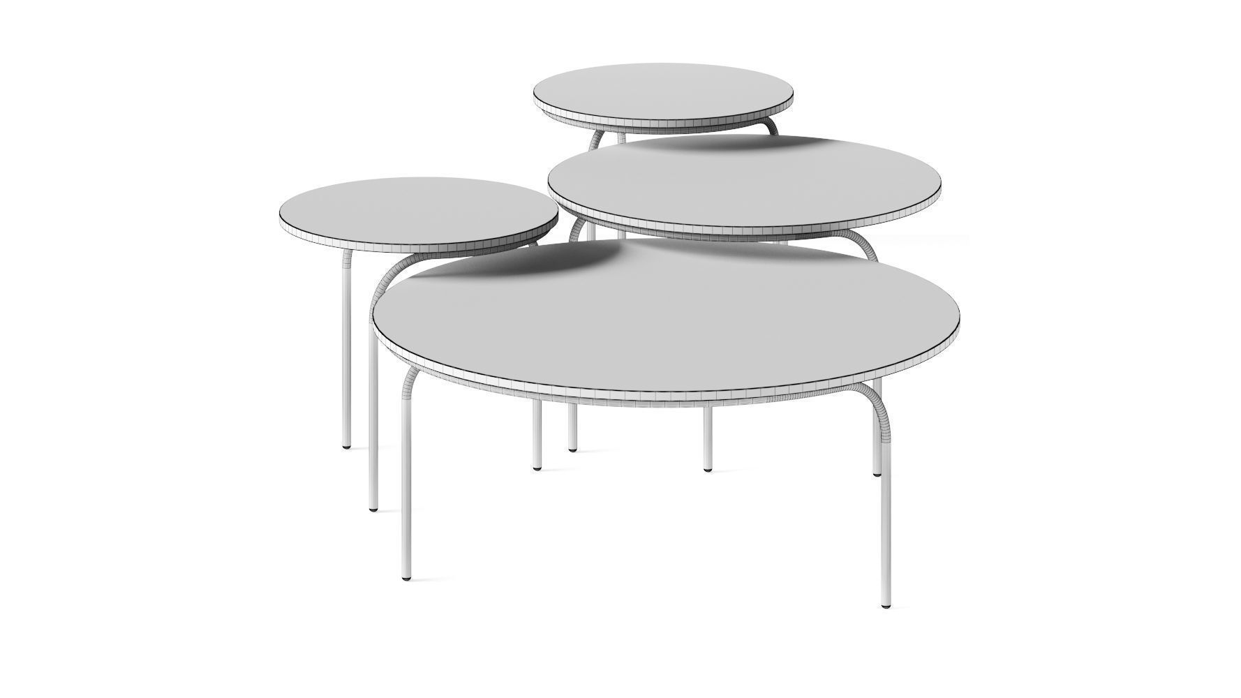 Leolux Lx Coffee Tables 3D model_1