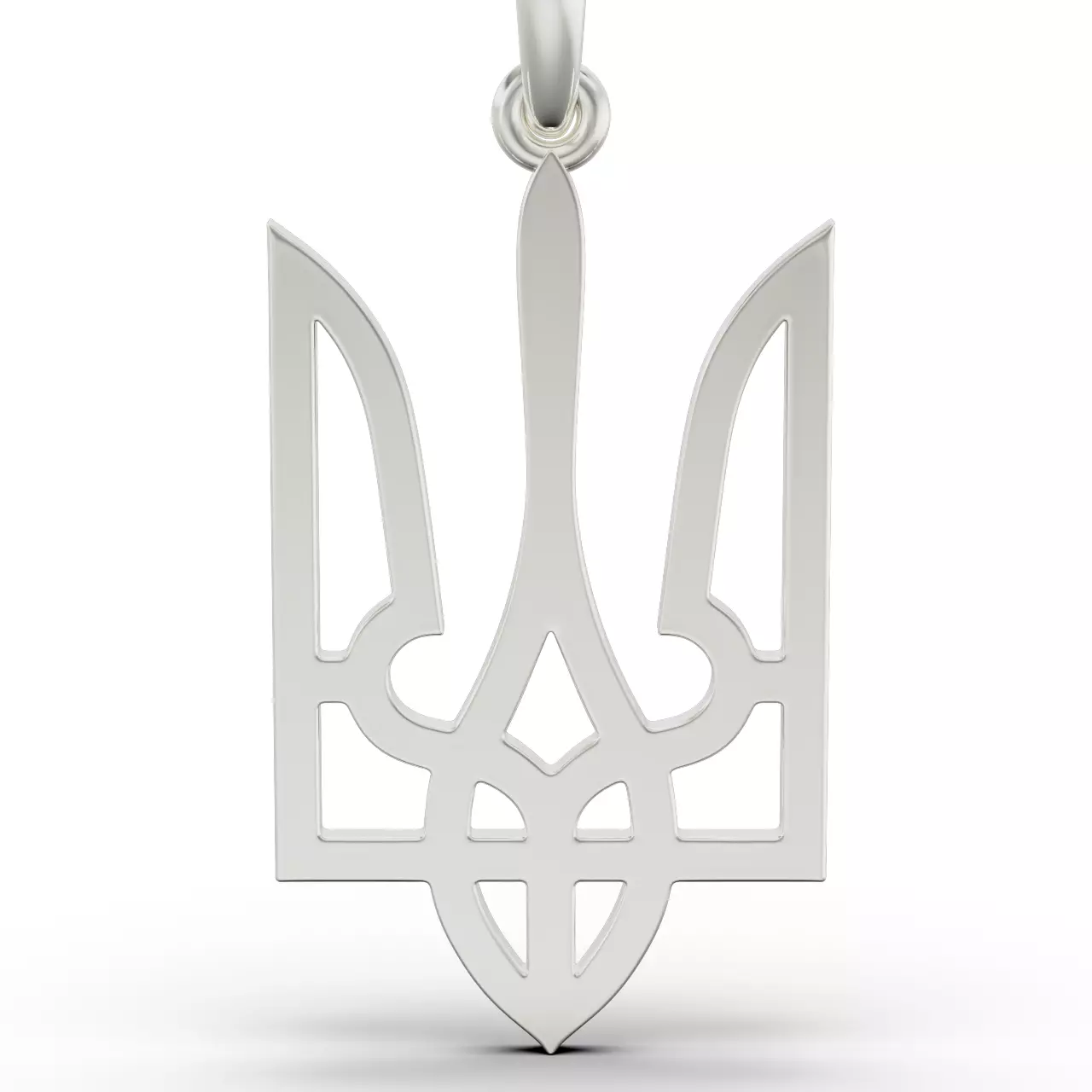 Emblem of Ukraine 3D print model