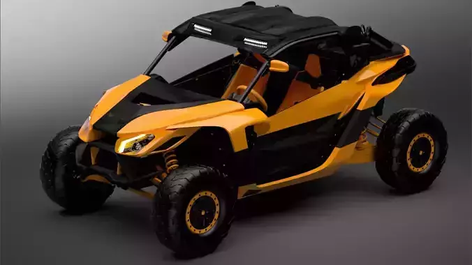 MANSORY Xerocole Buggy 3D Model HQ Detail