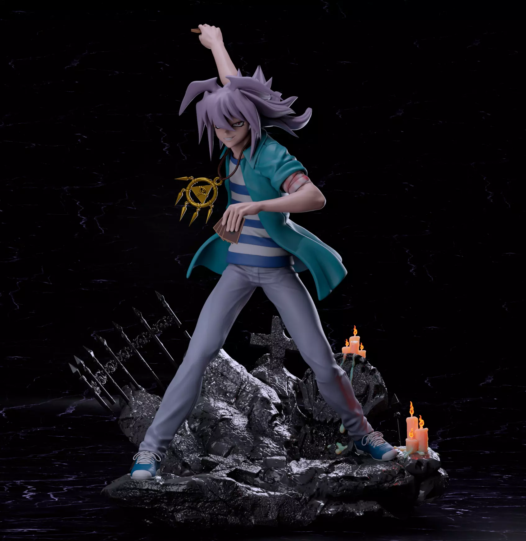 Yami Bakura from yugioh 3D print model