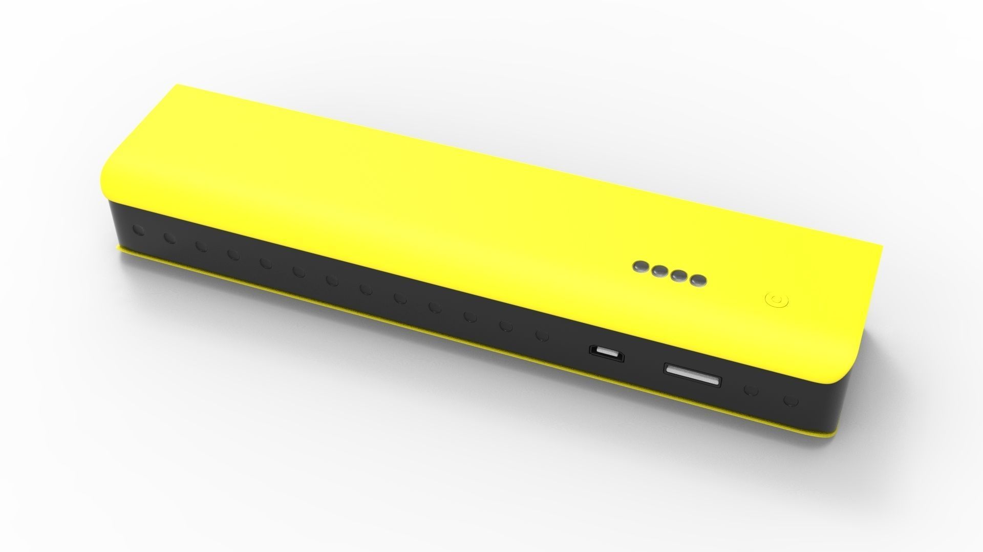 POWERBANK 02 YELLOW 3D model_8