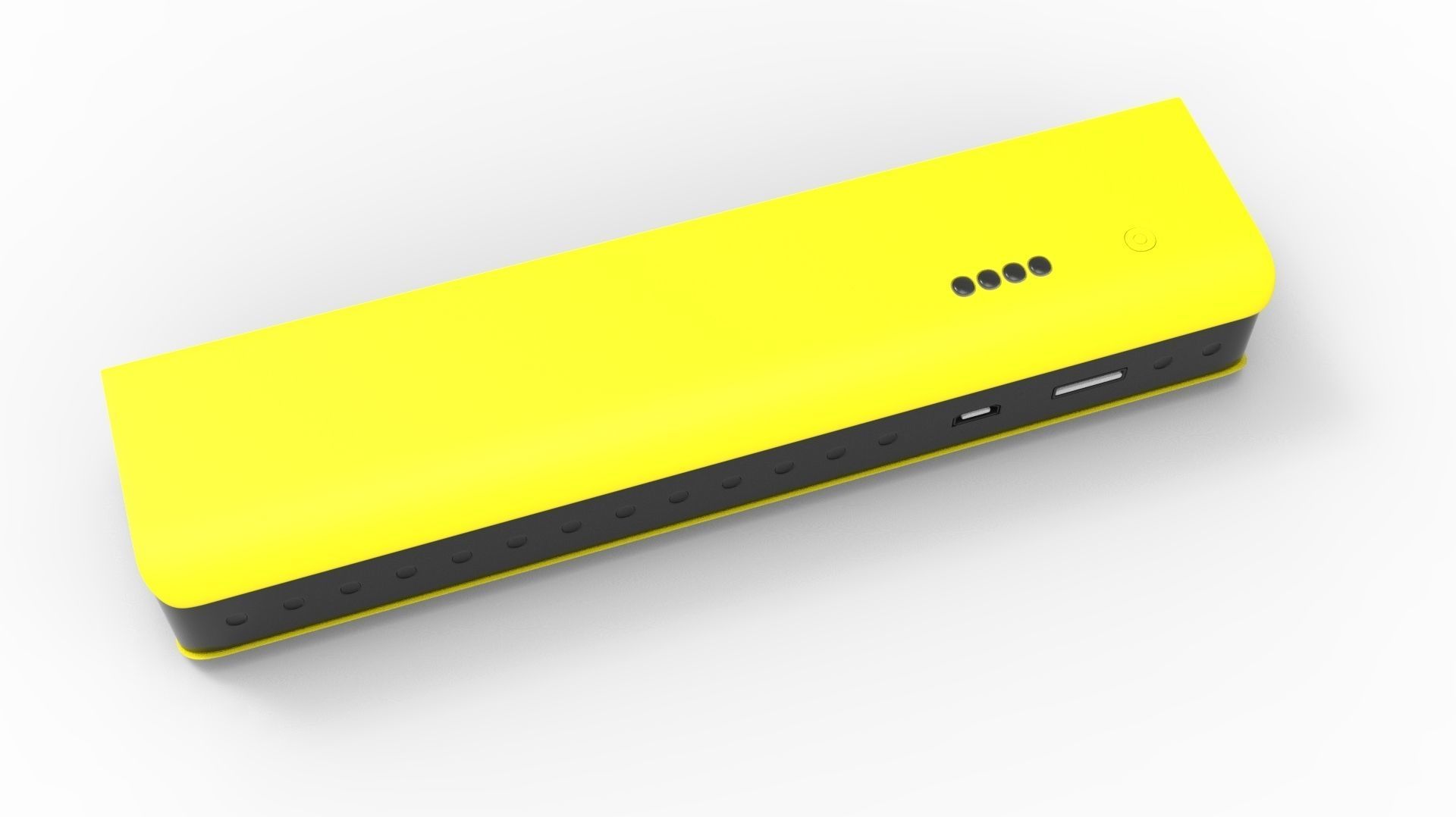 POWERBANK 02 YELLOW 3D model_5