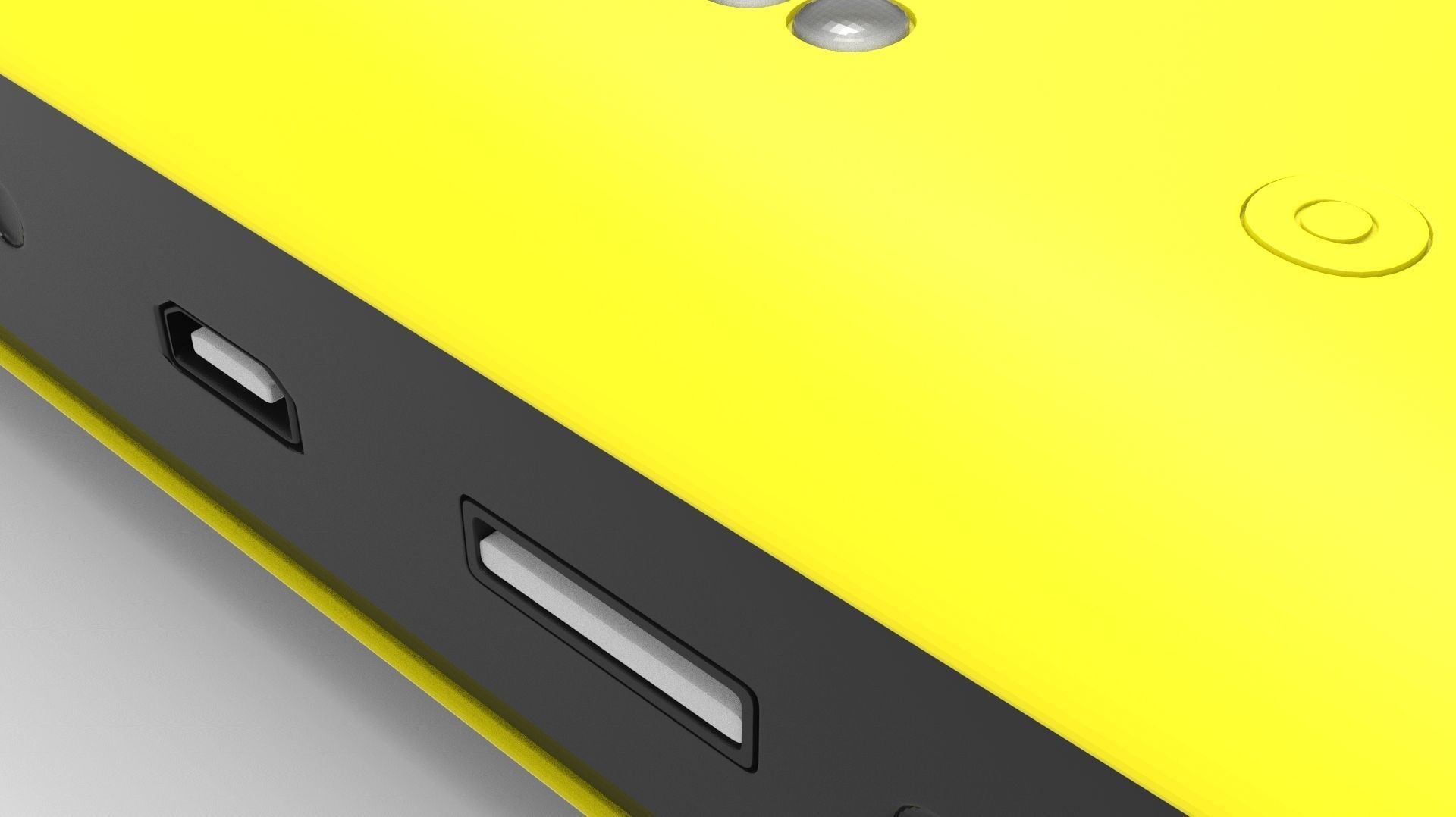 POWERBANK 02 YELLOW 3D model_14