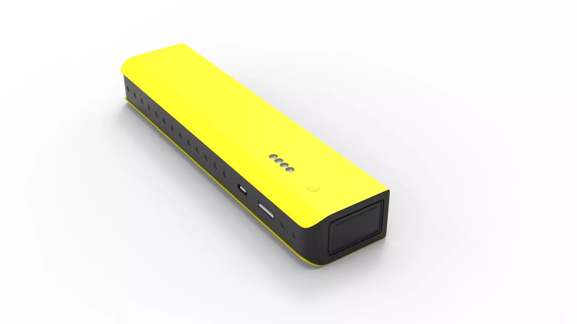 POWERBANK 02 YELLOW 3D model_0