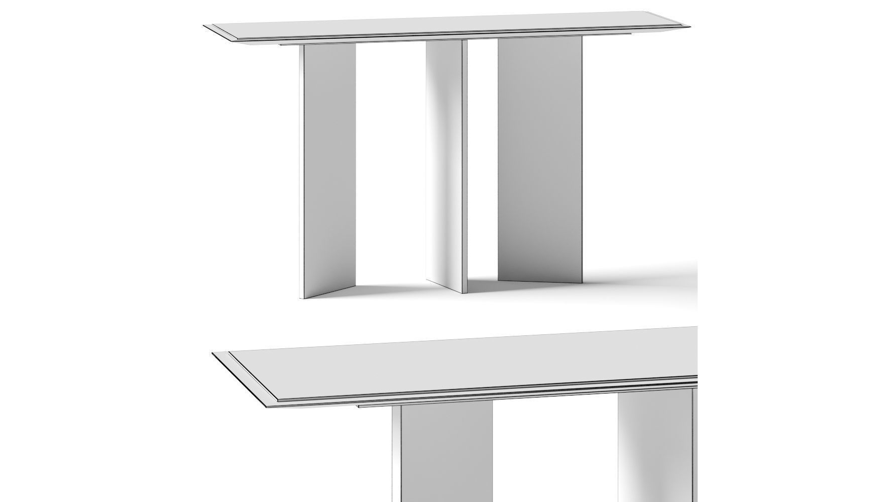 Carlyle Collective Mapswonders Tiger Console 3D model_1