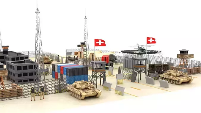 Switzerland Military Base