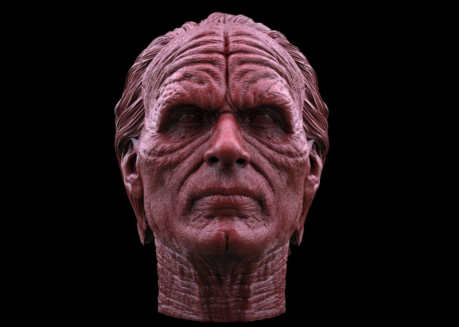Ian McDiarmid - Palpatine Head-Star Wars 3D print model_1