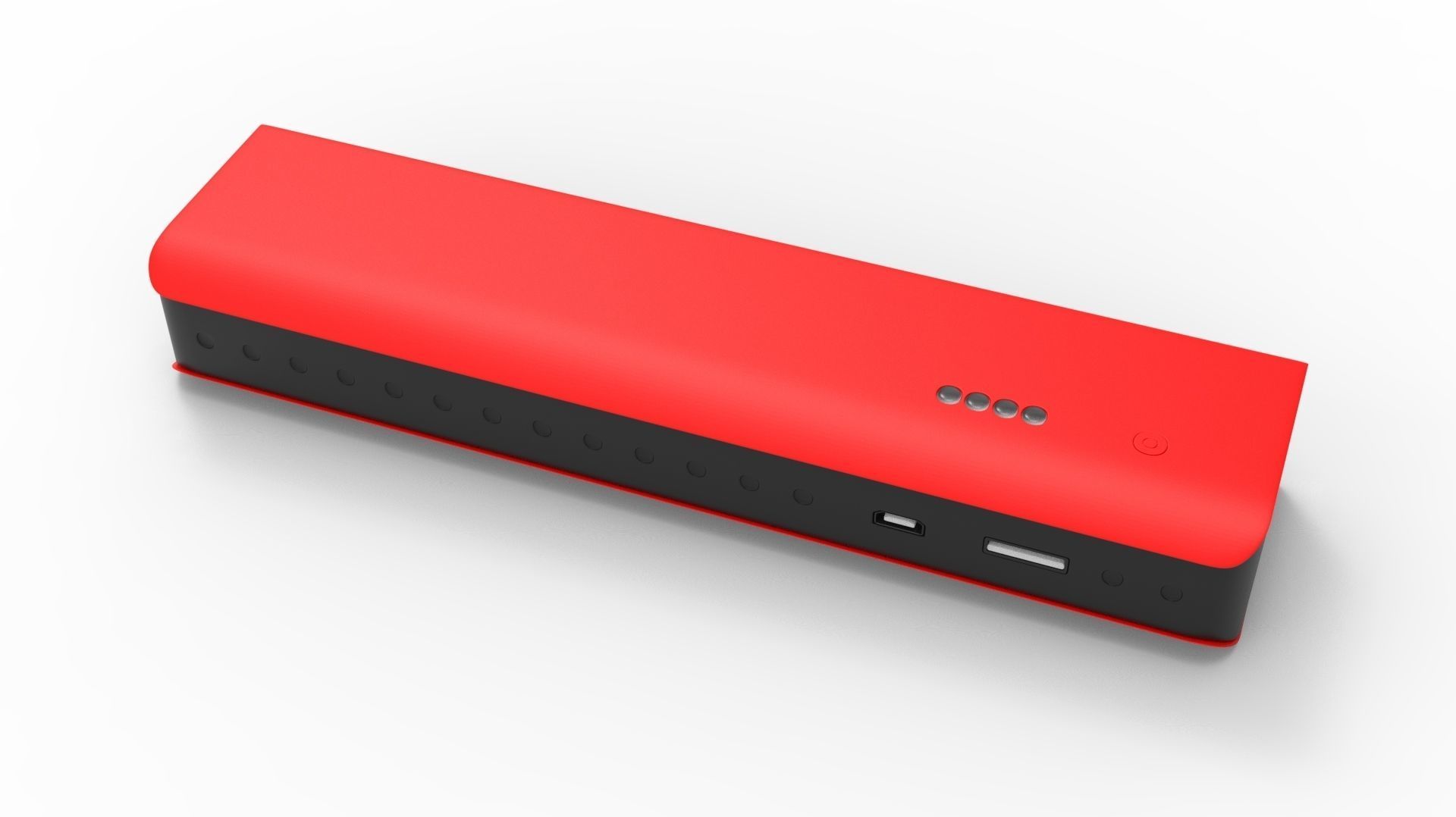 POWERBANK 02 RED 3D model_8