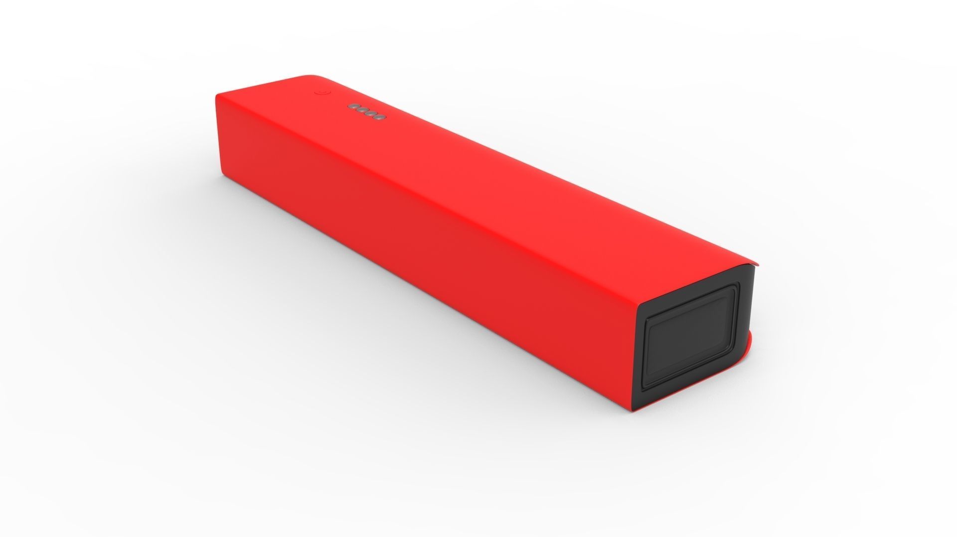 POWERBANK 02 RED 3D model_36