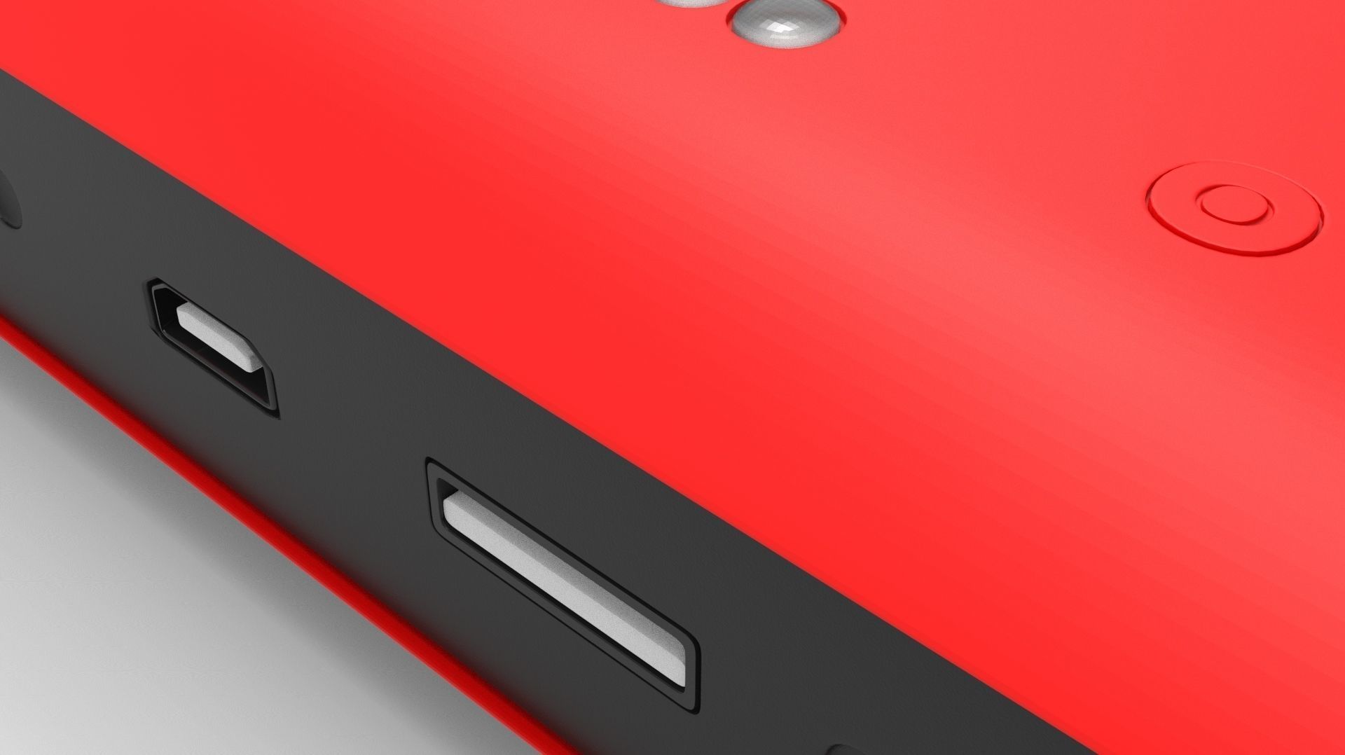POWERBANK 02 RED 3D model_14