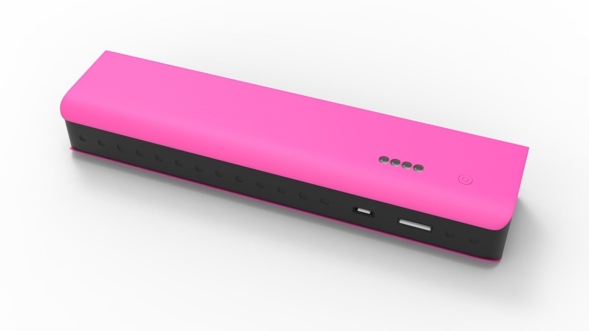 POWERBANK 02 PINK 3D model_7