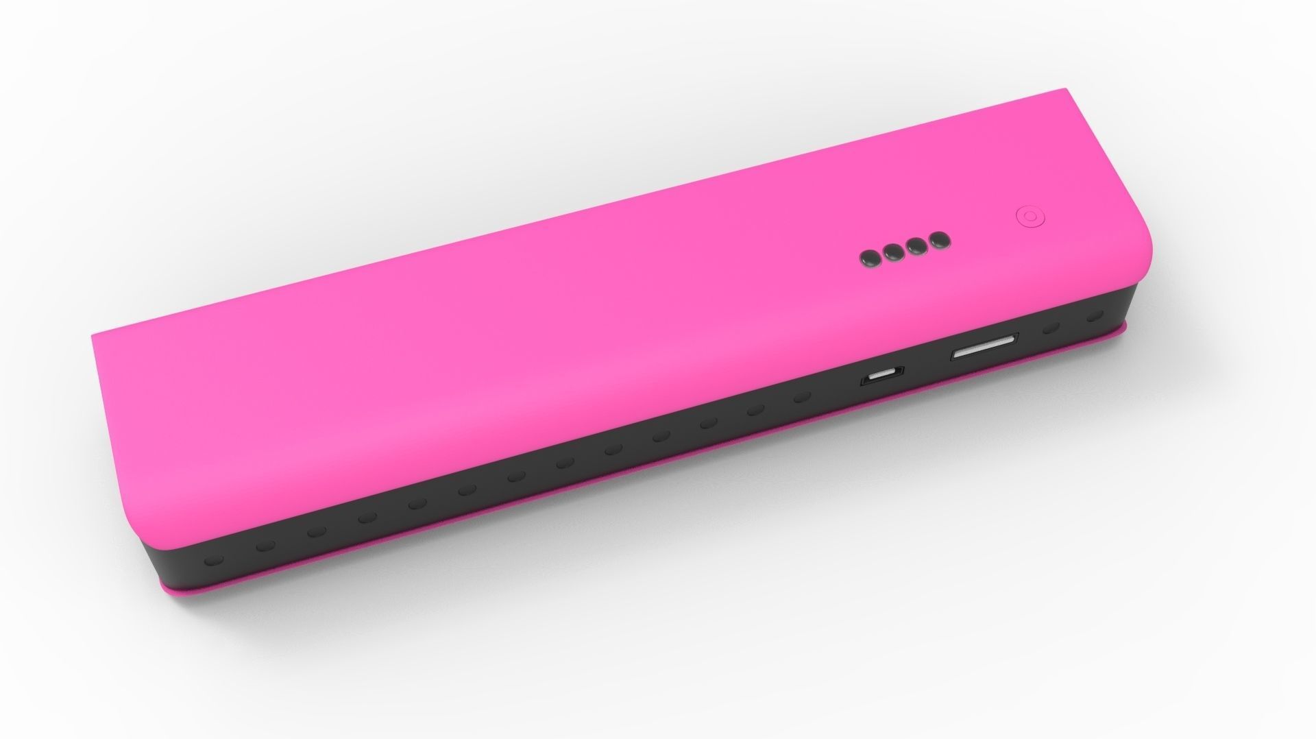 POWERBANK 02 PINK 3D model_5