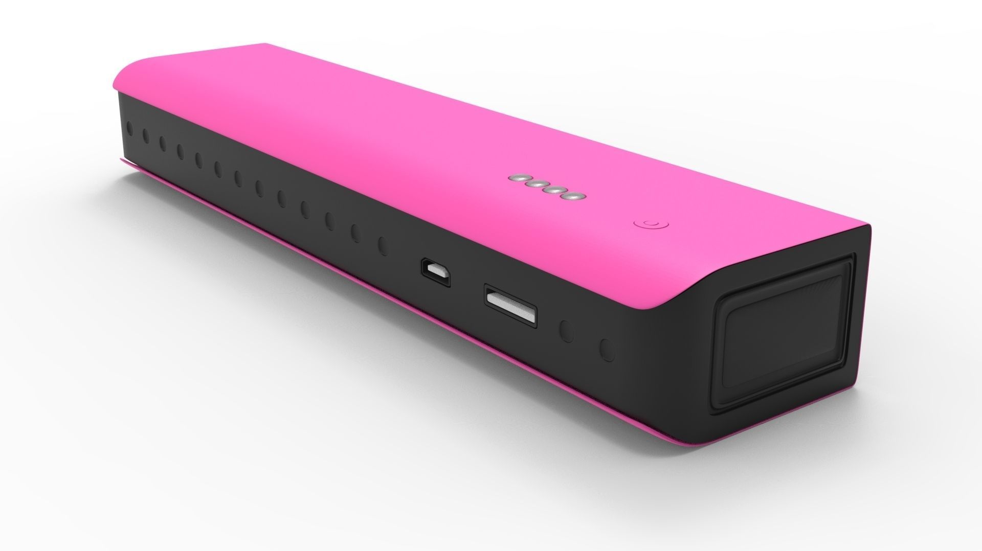 POWERBANK 02 PINK 3D model_9