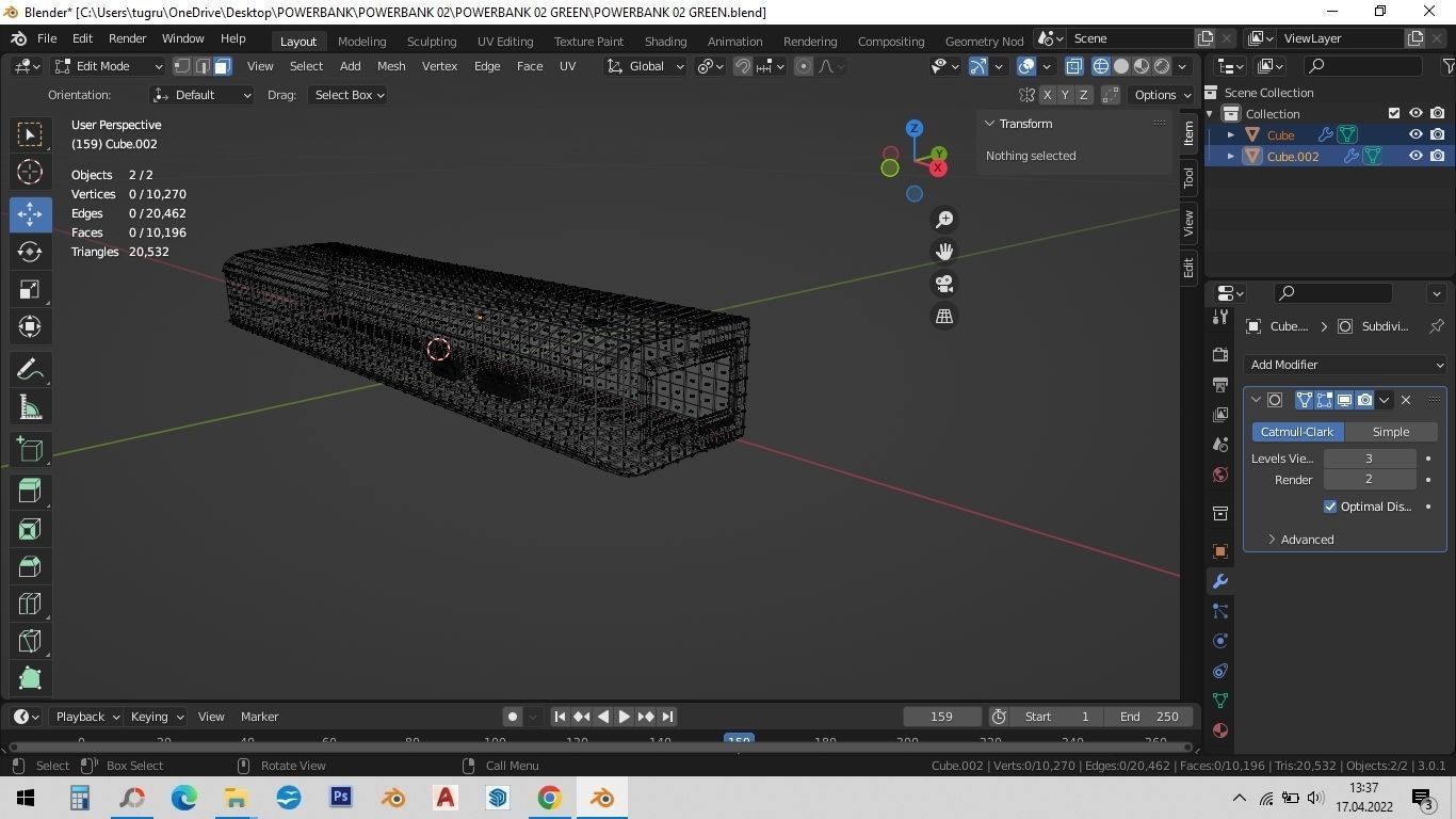 POWERBANK 02 GREEN 3D model_3
