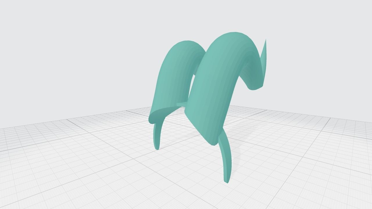 Helluva Boss - Moxxies horns 3D print model_2